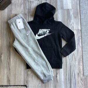 Nike boys Hoodie and Jogger outfit size 7(NWOT/NWT) ~PRICE IS FIRM, NO OFFERS~